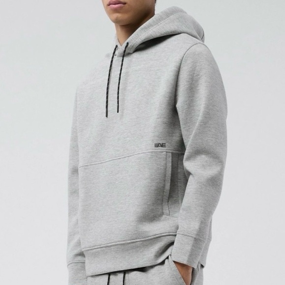 American Eagle Outfitters 24/7 Light Gray Hoodie Men’s - Picture 11 of 11